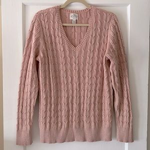 St. John’s Bay Cable Knit Sweater. XL